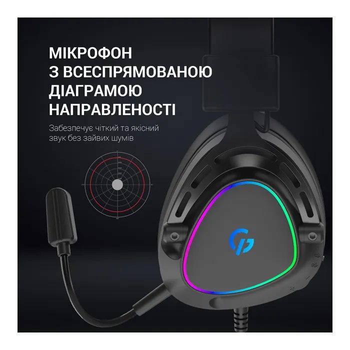 Наушники GamePro HS783 RGB Black (HS783) изображение 8