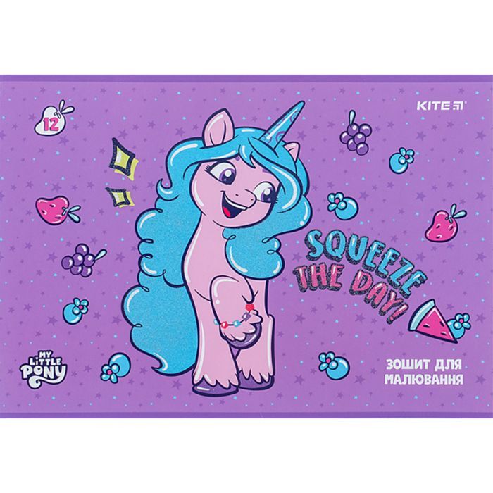 Альбом для малювання Kite My Little Pony 12 аркушів (LP24-241) зображення 7