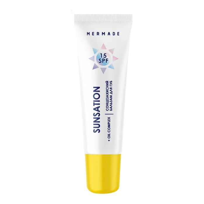 Бальзам для губ Mermade Sunsation SPF 15 Солнцезащитный 10 г (4823122900951)