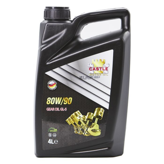 Трансмиссионное масло CASTLE MOTOR OILS 80W90 API GL-5 4л (80W/904gl5)