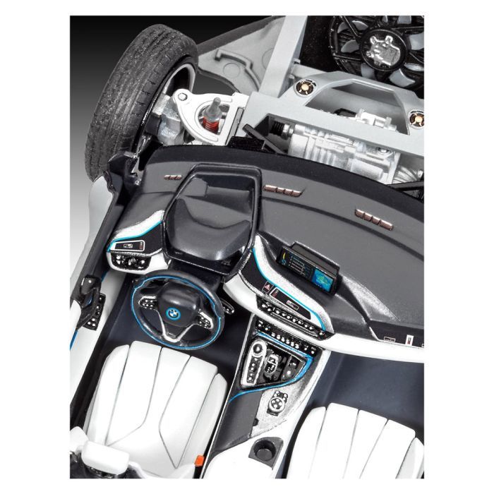 Сборная модель Revell Набор автомобиль BMW i8 уровень 4 масштаб 1:24 (RVL-67008) изображение 4