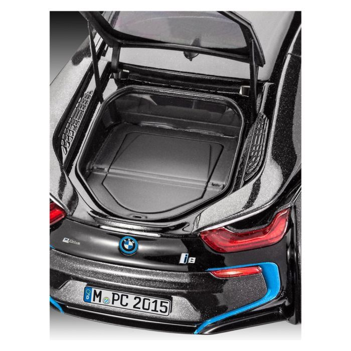 Сборная модель Revell Набор автомобиль BMW i8 уровень 4 масштаб 1:24 (RVL-67008) изображение 5