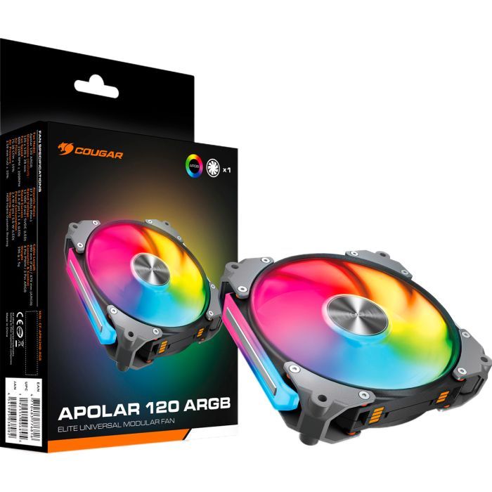 Кулер до корпусу Cougar Apolar 120 ARGB зображення 9