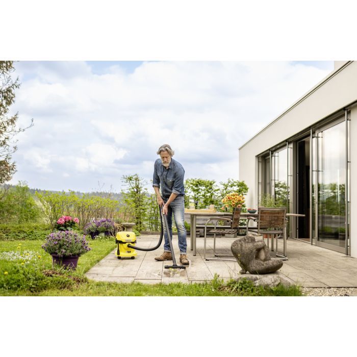 Пылесос строительный Karcher аккумуляторный WD 2-18, 18V, 12л (без АКБ и ЗУ) (1.628-500.0) изображение 6