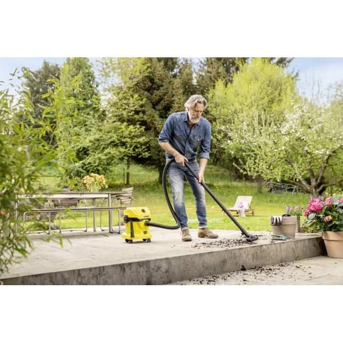 Пылесос строительный Karcher аккумуляторный WD 2-18, 18V, 12л (без АКБ и ЗУ) (1.628-500.0) изображение 7