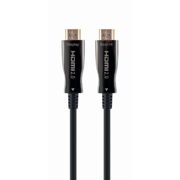 Кабель мультимедийный HDMI to HDMI 50.0m V.2.0 4K 60Hz AOC Cablexpert (CCBP-HDMI-AOC-50M-02)