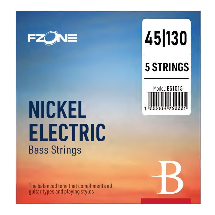 Струны для гитары Fzone Electric Bass Strings (45-130) (BS1015)