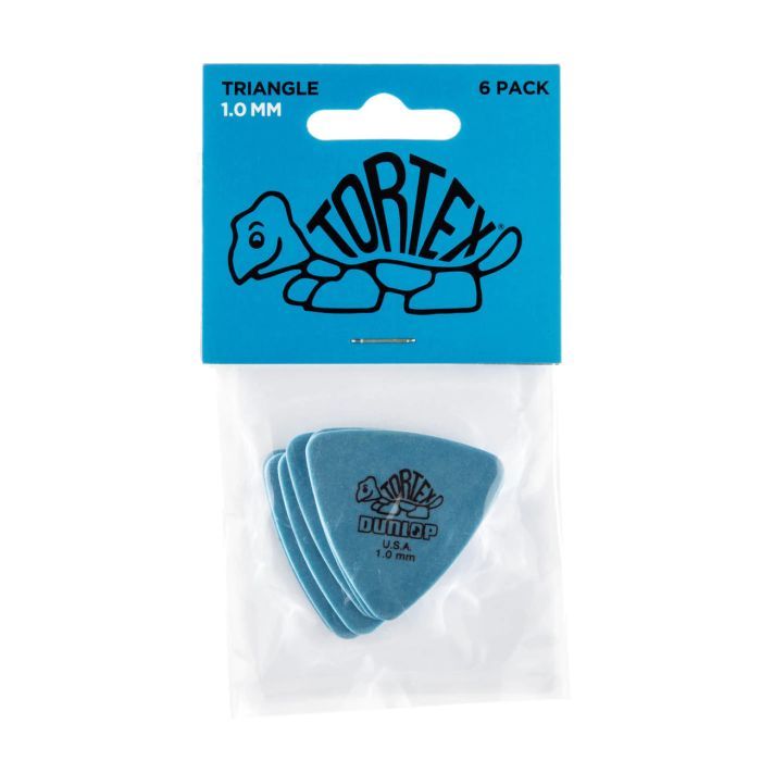Медиатор Jim Dunlop Tortex Triangle Pick 1.14mm 6 шт. (431P1.14) изображение 3