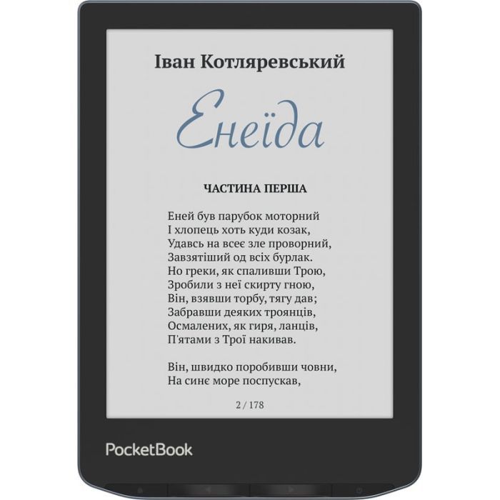 Электронная книга Pocketbook 634K3 Verse Pro Color, StormySea (PB634K3-1-CIS) изображение 4