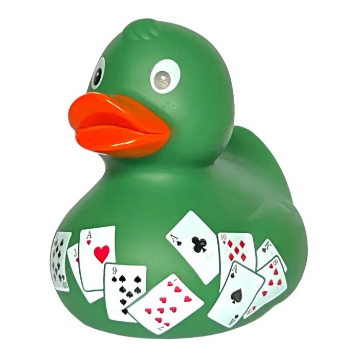 Игрушка для ванной Funny Ducks Утка Покер (1318)