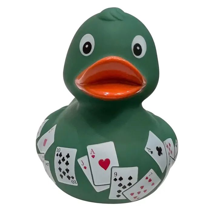 Игрушка для ванной Funny Ducks Утка Покер (1318) изображение 2