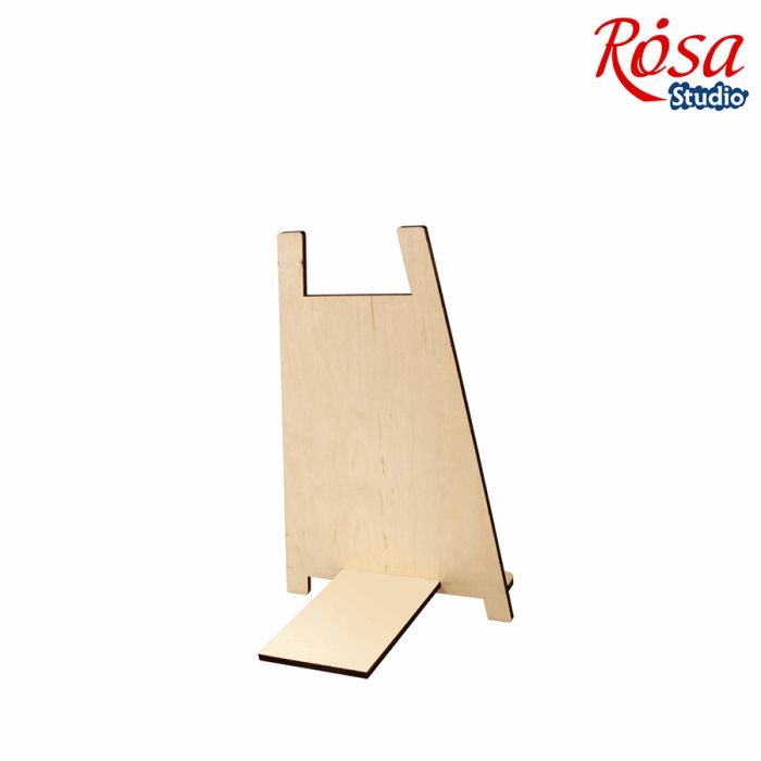 Мольберт Rosa Studio Настольный А6 Сувенирный 14 х 13 х 23 см Фанера (4823098532163) изображение 2