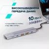Порт-репликатор Canyon Docking Station DS-17 6 in 1 4k USB-C hub (CNS-TDS17) изображение 10