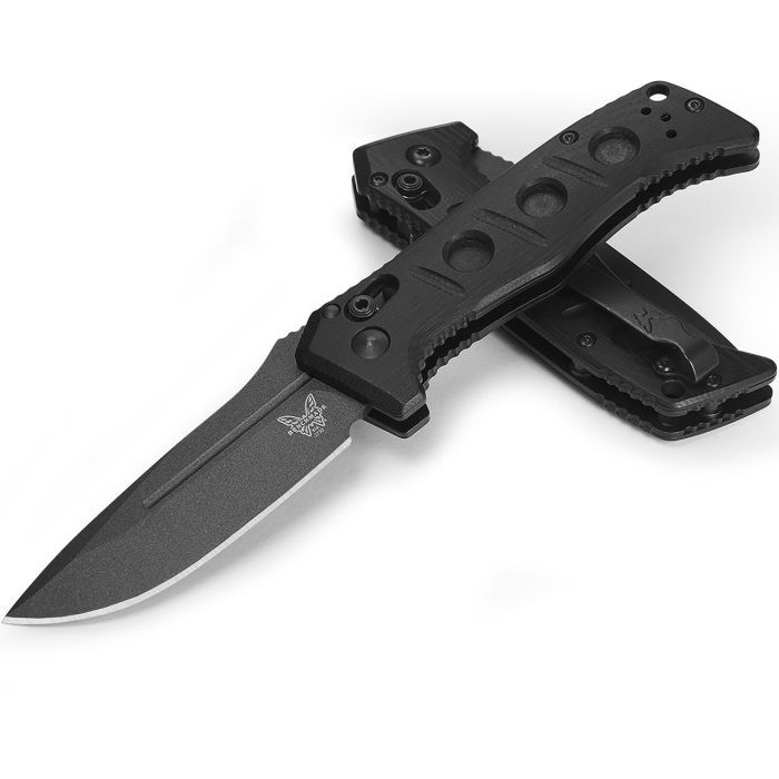 Нож Benchmade Sibert Mini Auto Adamas Black (2730GY-1) изображение 5