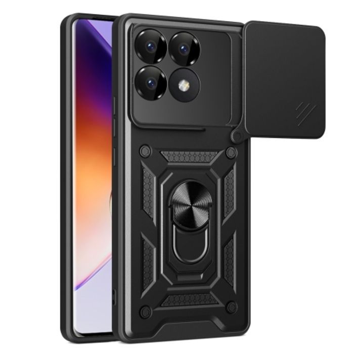 Чехол для мобильного телефона BeCover Military Poco F6 Pro Black (712166) изображение 6