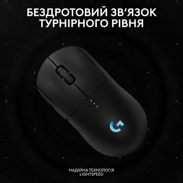 Мышка Logitech G Pro 2 Lightspeed Wireless Black (910-007295) изображение 10