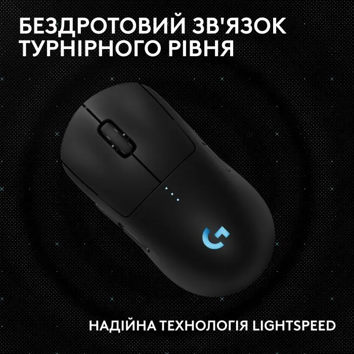 Мишка Logitech G Pro 2 Lightspeed Wireless Black (910-007295) зображення 5