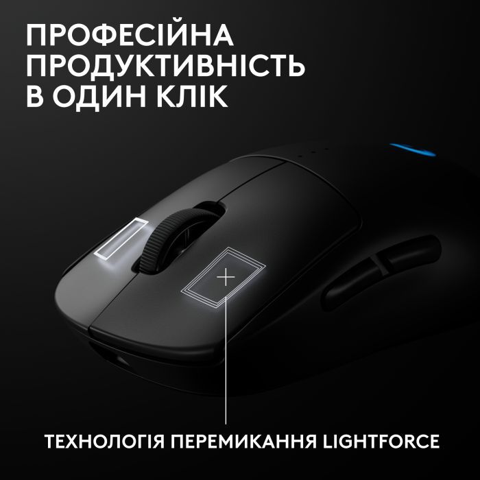 Мышка Logitech G Pro 2 Lightspeed Wireless Black (910-007295) изображение 7