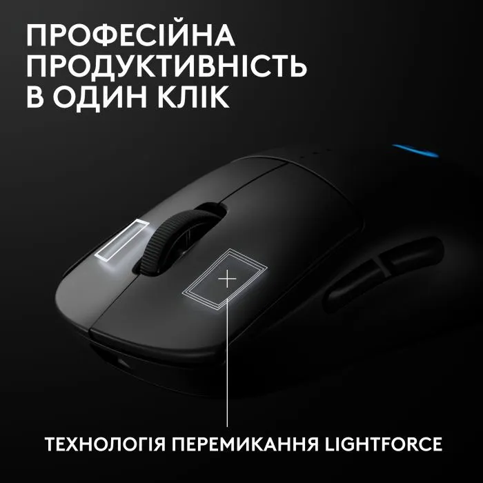Мишка Logitech G Pro 2 Lightspeed Wireless Black (910-007295) зображення 7