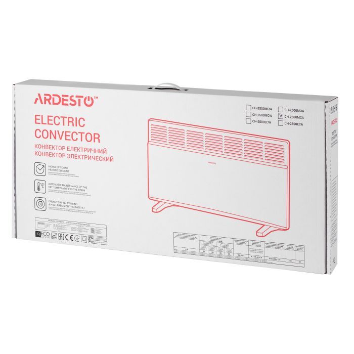 Обогреватель Ardesto CH-2500MCA изображение 8