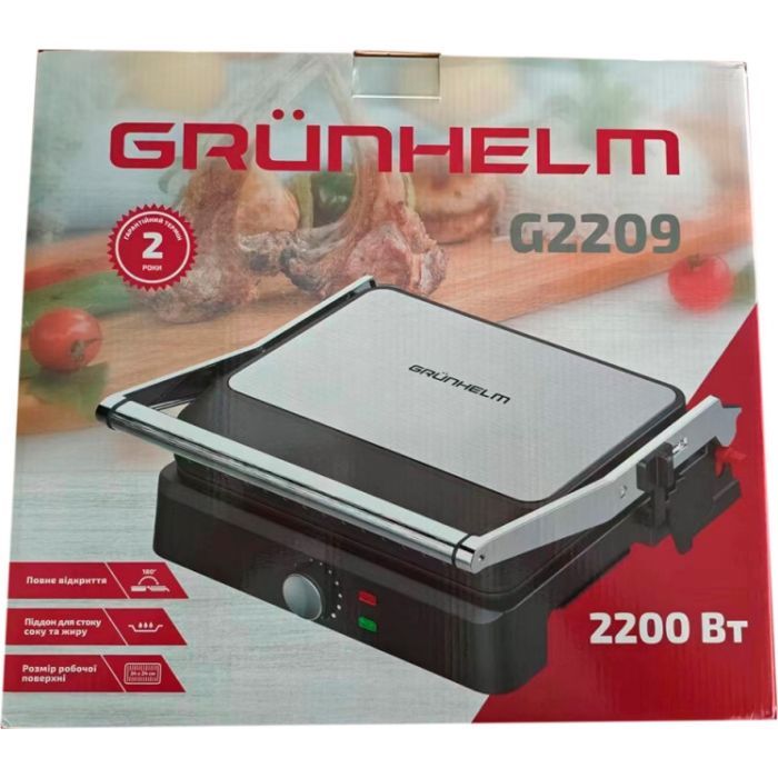 Электрогриль Grunhelm G2209 изображение 5