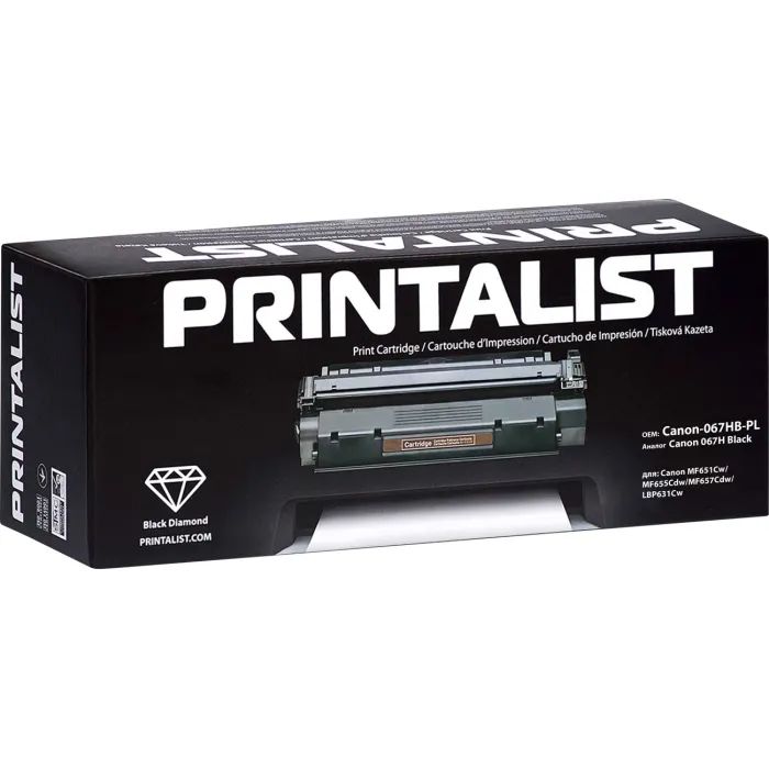 Картридж Printalist Canon 069H Yellow 5500 ст. (Canon-069HY-PL) изображение 2