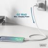 Дата кабель USB-C to Lightning 2.0m USB 2.0 60W silicone white Digitus (AK-600110-020-W) изображение 10