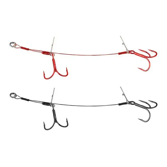 Оснастка Savage Gear Carbon49 Double Stinger 2/0 18cm 23kg (2 шт/уп.) (1854.03.02)
