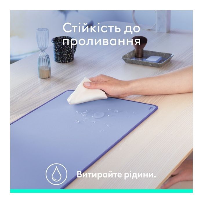 Коврик для мышки Logitech Desk Mat Studio Series Darker Rose (956-000053) изображение 9