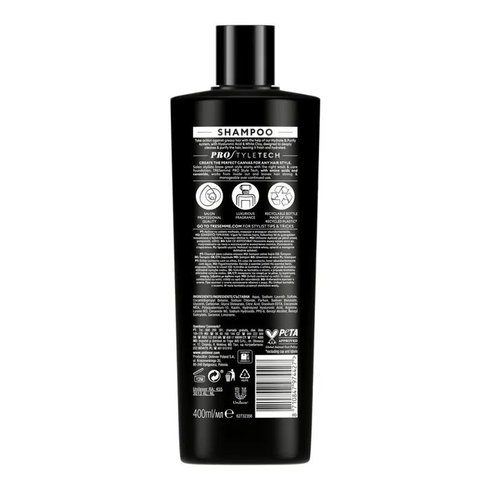 Шампунь Tresemme Hydrate & Purify Зволожувальний 400 мл (8710847974427) зображення 2