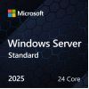 ПЗ для сервера Microsoft Windows Server 2025 Standard 24 Core англ, ОЕМ на DVD носії (EP2-25205)