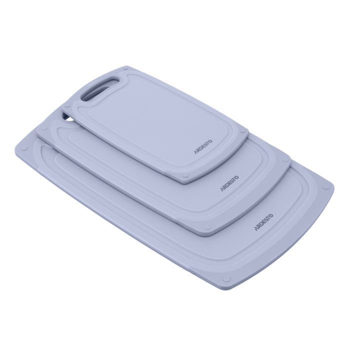 Разделочная доска Ardesto Gemini 40 х 24.5 х 0.9 см пластик, сірий (AR1440GR) изображение 5
