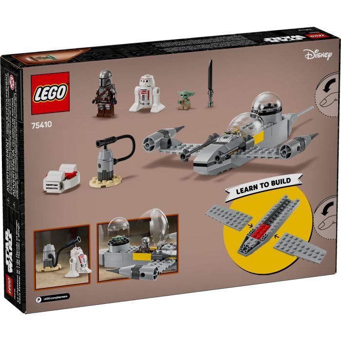 Конструктор LEGO Star Wars Звездный истребитель N-1 Мандо и Грогу (75410) изображение 9