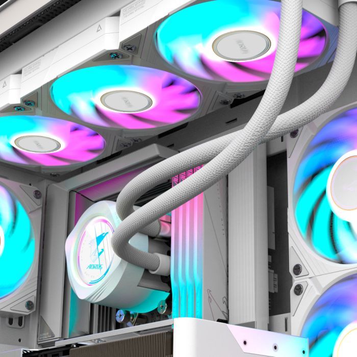 Кулер для корпуса GIGABYTE GP-ECFAN1203 ICE изображение 9