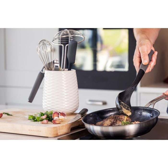Ложка поварская KitchenAid Coreline для сервіровки, 34 см, сіра (KAS003OHCGG) изображение 7