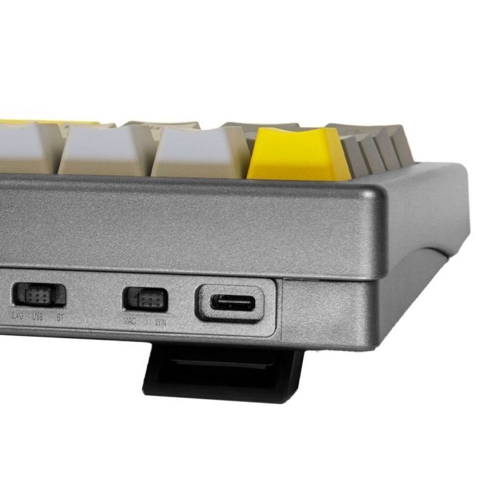 Клавиатура Epomaker EK68 65 Flamingo Switch Hot-Swap RGB Wireless/Bluetooth/USB UA Black (EK68-B-F) изображение 3