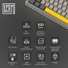 Клавиатура Epomaker EK68 65 Flamingo Switch Hot-Swap RGB Wireless/Bluetooth/USB UA Black (EK68-B-F) изображение 8