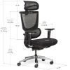 Офисное кресло Mealux S8 Air Fabric Black (HF-S8P F/B) изображение 11