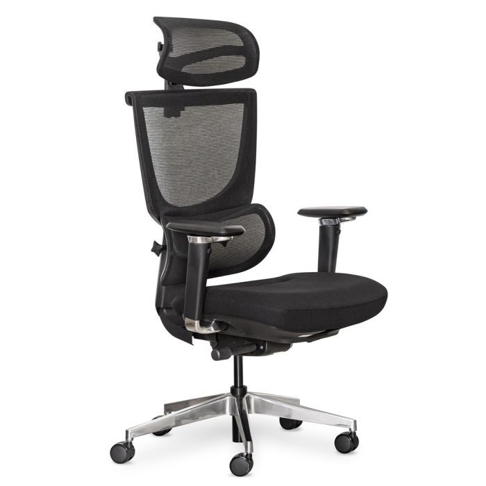 Офисное кресло Mealux S8 Air Fabric Black (HF-S8P F/B)