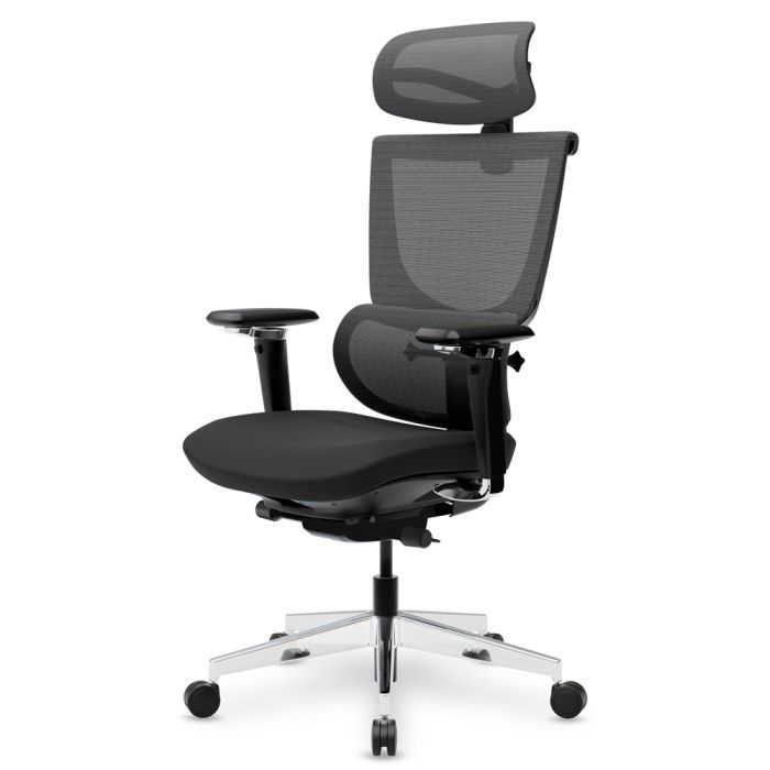 Офисное кресло Mealux S8 Air Fabric Black (HF-S8P F/B) изображение 5