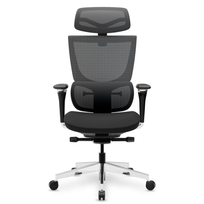 Офисное кресло Mealux S8 Air Fabric Black (HF-S8P F/B) изображение 6