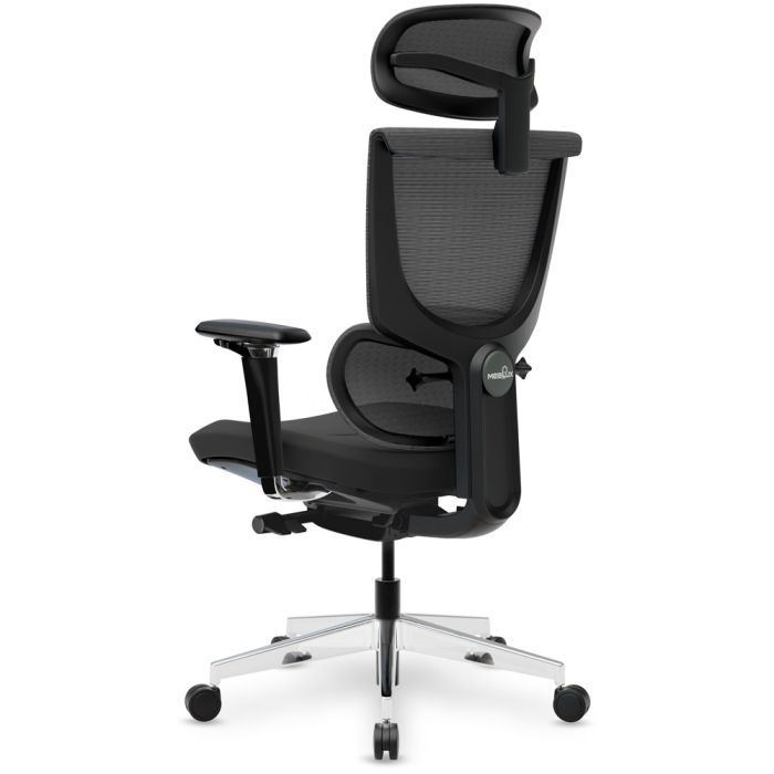 Офисное кресло Mealux S8 Air Fabric Black (HF-S8P F/B) изображение 9
