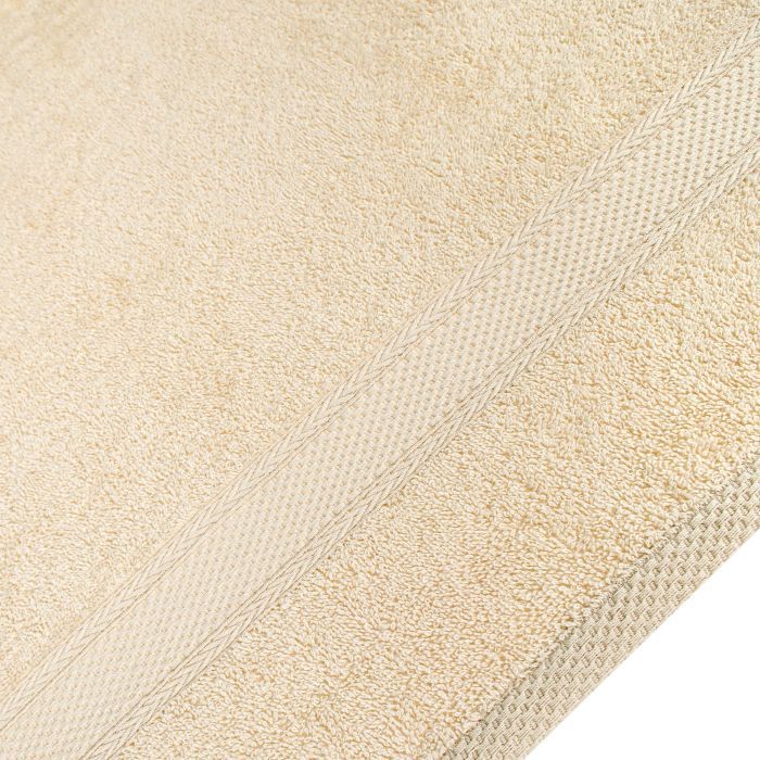 Полотенце Home Line махровое бордюрное (кремовое) 400 гр/м2, 50х90 см (181814) изображение 2