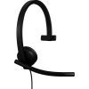 Навушники Logitech H570e Corded for Business Mono Teams USB-C Black (981-001427) зображення 2