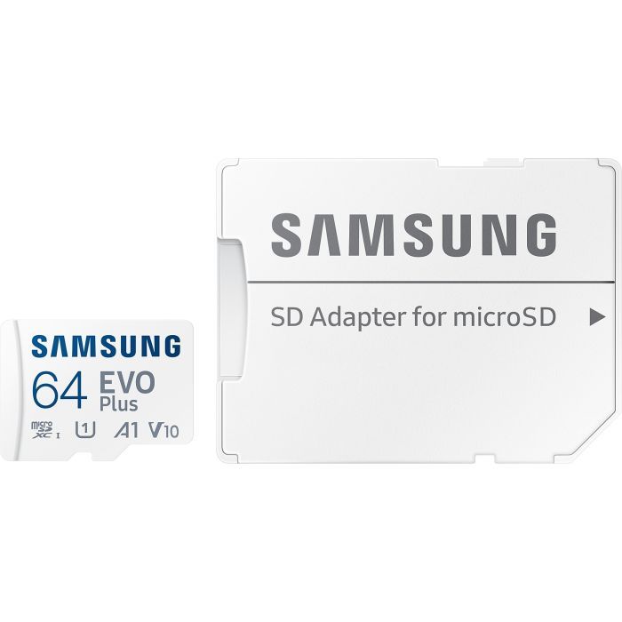 Карта памяти Samsung 64GB microSD class 10 UHS-I U3 V30 A2 EVO Plus (MB-MC64SA/EU) изображение 3