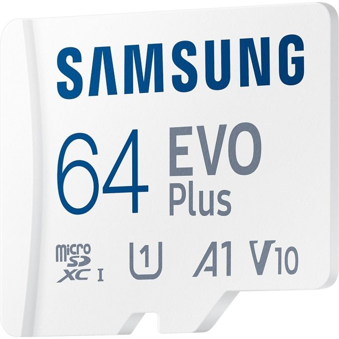 Карта памяти Samsung 64GB microSD class 10 UHS-I U3 V30 A2 EVO Plus (MB-MC64SA/EU) изображение 6