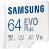 Карта памяти Samsung 64GB microSD class 10 UHS-I U3 V30 A2 EVO Plus (MB-MC64SA/EU) изображение 6
