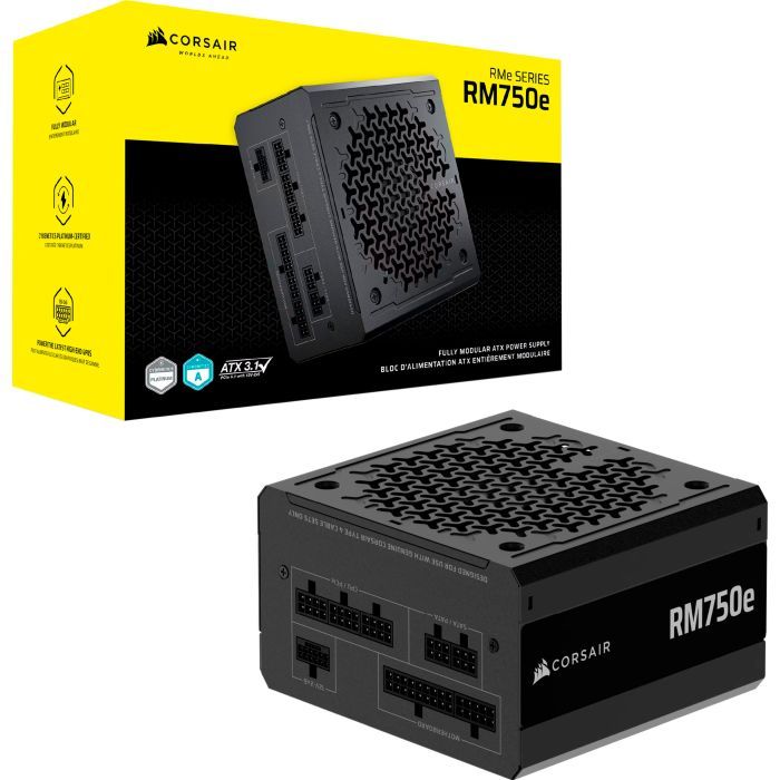 Блок питания Corsair 750W RM750e (CP-9020295-EU) изображение 7