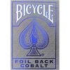 Гральні карти Bicycle Foil Back Cobalt (blue) (02441)