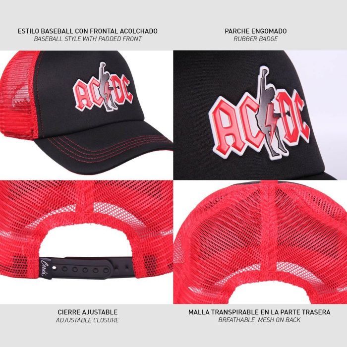 Кепка Cerda AC/DC - Cap Premium (CERDA-2200007151) изображение 4
